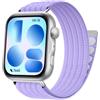 PinnWaa Cinturino Sport Loop in Nylon Compatibile con Huawei Watch Fit 5 Pro/5/4 Pro/4/Fit 3, Morbido Traspirante con Chiusura a Strappo per Uomo Donna per Watch Fit 5 Pro/5/4 Pro/4/Fit 3 - Viola