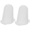HONKERW sac a poche 10 pezzi di copri-ugelli for torte in silicone, tappi di protezione for punte da pasticceria, utensili da forno in silicone for decorare torte professionali