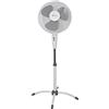 Palucart ventilatore piantana Fresco ventilatore a 3 pale professionale diametro 40 cm altezza regolabile fino a 130 cm motore potente 45 w, 3 velocità