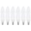 Generic Lampadina LED E12 6w Equivalente 50w Illuminazione Risparmio Energetico 85v-265v 600 Lm Nessun Sfarfallio Non Dimmerabile Uso Domestico Interno Lampadine(E12 6W Neutral 4000K)