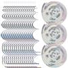 Theaque 30 decorazioni colorate a spirale da appendere al soffitto in plastica a tema a spirale decorazioni per feste per matrimonio, giorno del Ringraziamento, laurea, celebrazione (come mostrato 1)