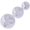 Masyrt Formine per Biscotti 12x9x6 Natale Taglierina a Stantuffo per Foglie di Agrifoglio Foglie di Agrifoglio Stampo per Fondente Taglierina per Feste di Natale Torta Cupcake Strumenti