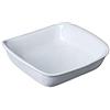 Pyrex Supreme - Teglia da forno, in ceramica, colore: Bianco
