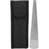 Garosa Coltello da taglio in pelle, coltello artigianale fai-da-te con bordo tondo nero per lavori di intaglio e modellatura della pelle