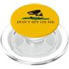 Privacy Watch Camera Awareness Dont Spy On Me Telecamera Privacy Sorveglianza PopSockets PopGrip per MagSafe