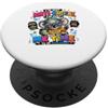 Introvert Koala Zone Umorismo batteria sociale Koala Me Time introverso PopSockets PopGrip Adesivo