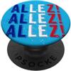 Ptera A Cool France Flag Proud French Fa Bandiera Francia Vintage Orgogliosi Tifosi Francesi Allez! PopSockets PopGrip Adesivo
