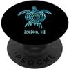 Proud Koloa Residents Koloa, HI Sea Turtle Ocean Art PopSockets PopGrip Adesivo