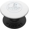 Lakelandwholesale1 Shirt Company Grafica nautica del distintivo nautico della pesca del tonno PopSockets PopGrip Adesivo