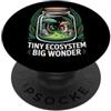 Amante Di Muschio Mossarium Foresta In M Tiny Ecosystem Big Wonder Mossarium Bosco Da Interno PopSockets PopGrip Adesivo