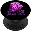 MathWare Divertente nerd Siamo tutti pazzi qui Cheshire Alice Book Nerd PopSockets PopGrip Adesivo