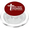 Precious Glory Co Sei lavato nel sangue dell'agnello Gesù Cristo Rev 714 PopSockets PopGrip per MagSafe