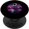 Vaporwave Dragon Co. Vaporwave Dragon Occhiali da sole Solar Eclipse PopSockets PopGrip Adesivo