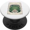 Cue Sports Logic Pool Strategy 8 Angoli di palla Giocatore di biliardo PopSockets PopGrip Adesivo