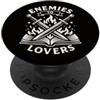 Bookish Bookworm Book Lover for Women Libro di lettura Bookish Romantasy Romance Books PopSockets PopGrip Adesivo