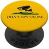 Privacy Watch Camera Awareness Dont Spy On Me Telecamera Privacy Sorveglianza PopSockets PopGrip Adesivo