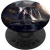 PM-Artistic Sperimentare la bellezza naturale Cascata nel paesaggio PopSockets PopGrip Adesivo