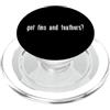 AGS Alpha-Gal Allergy Awareness Hai pinne e piume? Sindrome di Alpha Gal PopSockets PopGrip per MagSafe