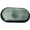 PROPOSTEONLINE Gruppo ottico realizzato per Renault MEGANE dal 1995 al 1999 laterale SX/DX Fumé con Cornice esterna nera 93161823