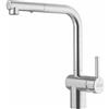 Franke Atlas Neo Doccia Spray - 115.0741.710 Miscelatore Cucina Monocomando con doccia estraibile doppio getto con effetto spray e canna girevole Acciaio inox