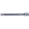 BGS 2335 | Prolunga | 6,3 mm (1/4) | 100 mm | Azionamento quadrato interno, attacco quadrato esterno, acciaio al cromo vanadio, cromato opaco, con zigrinatura