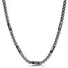 ALBERTBAND Collana da Uomo Personalizzata Collana in Acciaio inox con Nome Regalo per Uomo Festa del papà San Valentino Natale