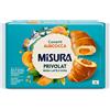 Generico Misura Privolat Cornetti Albicocca Senza Latte e Uova (Lactose Free), Croissant Soffici e Farciti, 298g