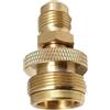 TopHomer Regolatore per serbatoio di propano da 0,5 kg, adattatore portatile per serbatoio del gas da 3/8 pollici, filettatura svasata maschio, parti per fornello da campeggio per esterni (M12 x 1,5)