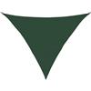 Roanoer Tenda parasole triangolare, 5 x 5 x 6 m, in polietilene ad alta densità (HDPE), 160 g/m², per giardino, terrazza e balcone, traspirante, permeabile al vento, con corde
