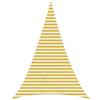 Roanoer Tenda da sole triangolare, 5 x 6 x 6 m, in polietilene ad alta densità (HDPE), traspirante, protezione UV e vento, tenda parasole per giardino, terrazza e balcone, con fissaggi in acciaio inox