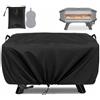 MRIH-HF Copertura per forno per pizza 58 x 58 x 28 cm, tessuto Oxford impermeabile per Cozze 90347 XXL 17, accessorio per forno per pizza, adatto per forno per pizza a gas da 17 pollici, Cozze 17
