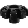 Yardenfun Manovella per Base Ombrellone da Esterno in PP Nero | Installazione Semplice, Stabilità Migliorata, Riutilizzabile, Compatibile con Diversi Modelli per Spiaggia e Patio