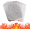 TopHomer 10 tappetini per barbecue, usa e getta, topper per griglia antiaderente, in rete di alluminio, per cuocere barbecue, funziona su griglie elettriche a gas, carbone