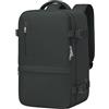 Xkdoai Zaino 40x30x20 per Ryanair Zaino da Viaggio Bagaglio a Mano 40x30x20 Ryanair con Borsa Antifurto e Tasca per Bottiglie per Viaggi Brevi Azzurro