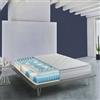 Talamo Italia - Materasso piazza e mezza Sonia, Materasso in Memory Foam e Molle insacchettate, 100% Made in Italy, Anti acaro e Anallergico, Cm 120x190h26