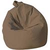Talamo Italia Dmora Pouf Poltrona a Sacco, Rivestimento in Cotone, 60 x 50 x 80 cm