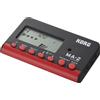 Korg MA-2 LCD Metronomo Digitale Compatto, Nero/Rosso