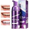 Peutpy 50ml Mousse Sbiancante Per Denti,Mousse per Cura e Pulizia Dentale,Schiuma Detergente Per Denti Ridurre le Macchie Superficiali,un sorriso brillante,Facile da Usare