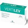 LEVANTE Vertilev Acido Alfa Lipoico 600 mg, Citicolina, SOD, Zafferano, Vitamine Gruppo B, Acido Folico, VItamina D, Biotina 20 Capsule Integratore Per Vertigine e Disturbo dell' Equilibrio Senza Glutine