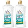 Generico Detersivo Liquido per Pavimenti Fiori di Bach e Vaniglia, Lavapavimenti Profumato Concentrato per Interni, Maxi Formato, Confezione da 2 Flaconi da 1000ml