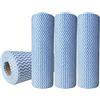 SUZZYVINE J Colth Roll, rotoli di pulizia riutilizzabili, morbidi e ad asciugatura rapida, 4 rotoli blu confezione da 200.