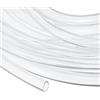 QUARKZMAN Tubo flessibile in PVC, 3.8m, 6 x 7mm ID x OD, Tubo dell'acqua PVC Trasparente per Serbatoio e Acquario, Irrigazione, giardino, Piscina, Vasca