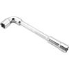 Feeshoppher Chiave a tubo a forma di L in acciaio per riparazioni automobilistiche, chiave esagonale flessibile con proprietà anti per un facile accesso (10 mm)