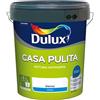 Chromastore Dulux Casa Pulita Pittura Singolo per Interni Antimuffa Rimuove e Protegge Da Muffe e Funghi, 14 Litri, Bianco, 14L in omaggio 3 telo copritutto 4x4