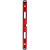 Schmith - Livella a bolla 120 cm - Fiala livella - Misurazione precisa, senza regolazione dell'angolo, con impugnature ergonomiche, resistente agli urti, alle cadute e ai raggi UV