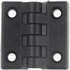 quetwef Cerniere per porte con cuscinetti a sfera per carichi pesanti 1 pz cerniere piccole in plastica nera mini porta cuscinetto cerniera for armadio colore nero(65x65mm)