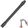 Generisch Prolunga per chiave a bussola, 1/2, albero flessibile a 360°, per cricchetto, avvitatore a percussione elettrico e riparazione auto (350 mm)