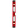 Schmith - Livella a bolla 60 cm - Fiala livella - Misurazione precisa, senza regolazione dell'angolo, con impugnature ergonomiche, resistente agli urti, alle cadute e ai raggi UV
