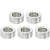 PATIKIL Distanziali Acciaio Inossidabile M4, 5Pz Stanziali Metallici 4,1 Mm Id x 7 Mm Od x 3 Mm L Distanziali Acciaio Inossidabile Vite Standoff Rotondo Viti 5/32 Pollici o M4