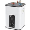 EGBNSY Scaldabagno, 8L Scaldabagno Elettrico Istantaneo, 1500W Scalda Acqua Elettrico Istantaneo, Temperatura 0-65°C, Acciaio Inox 316, Caldaia Elettrica per Cucina, Bagno e Camper (Bianco)